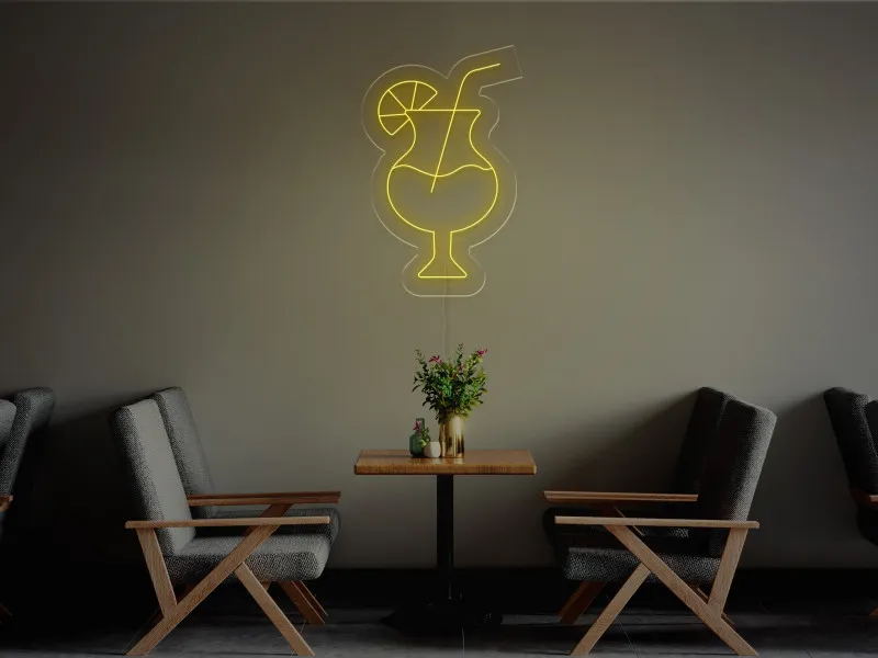 Cocktail-Semn Luminos Led Neon