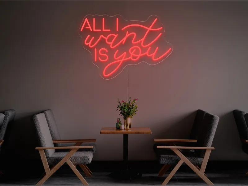 All i want is you-Semn Luminos Led Neon