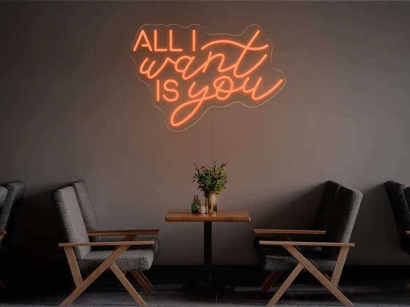 All i want is you-Semn Luminos Led Neon