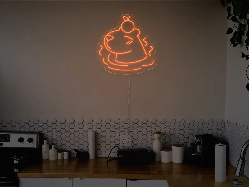 Capybara-Semn Luminos Led Neon