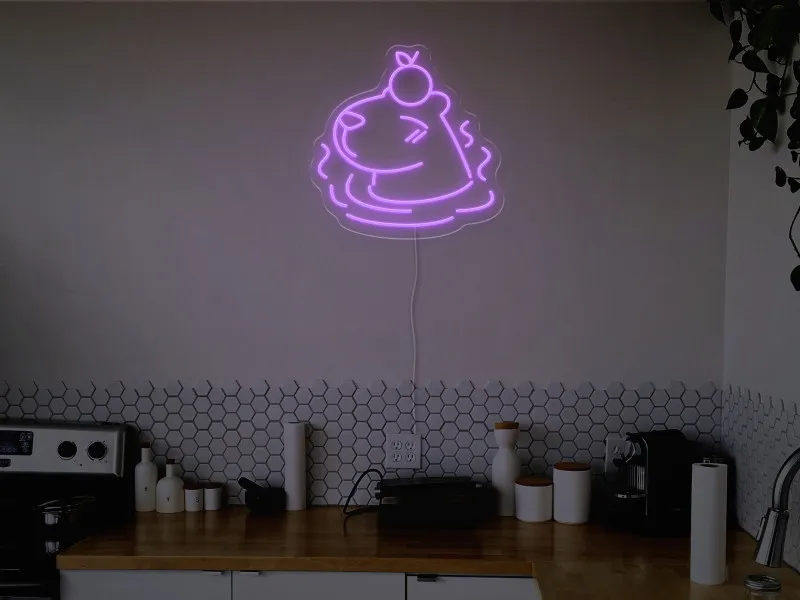 Capybara-Semn Luminos Led Neon