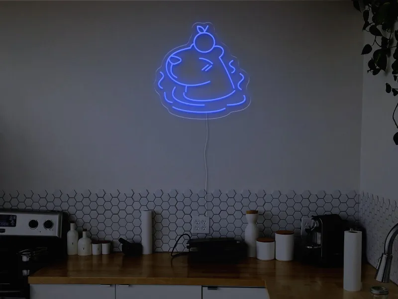 Capybara-Semn Luminos Led Neon