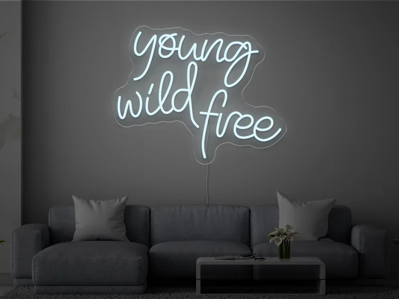 Young Wild Free-Semn Luminos Led Neon
