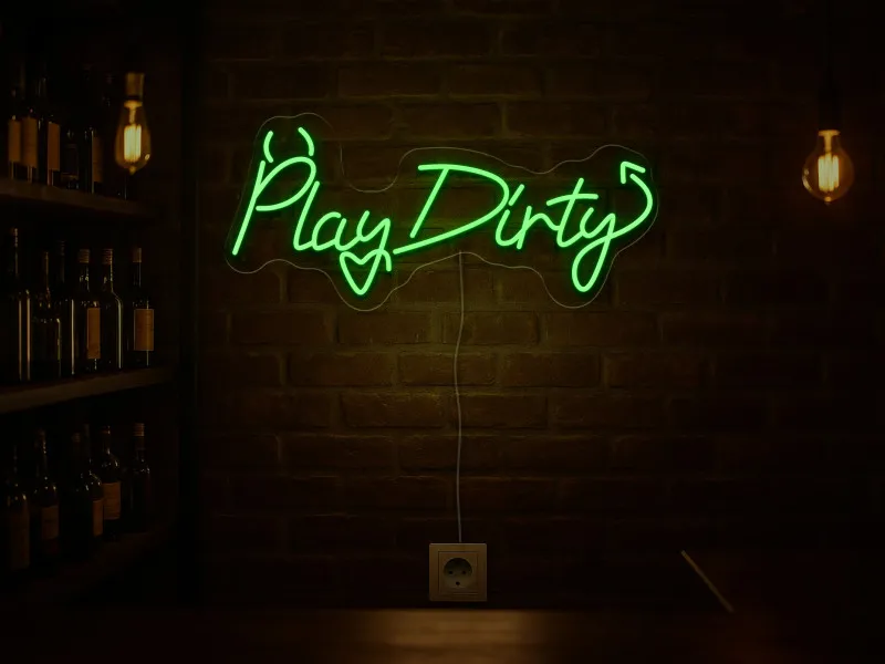 Play Dirty-Semn Luminos Led Neon