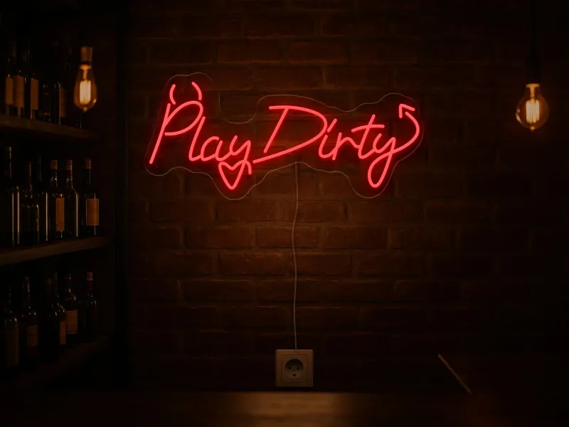 Play Dirty-Semn Luminos Led Neon