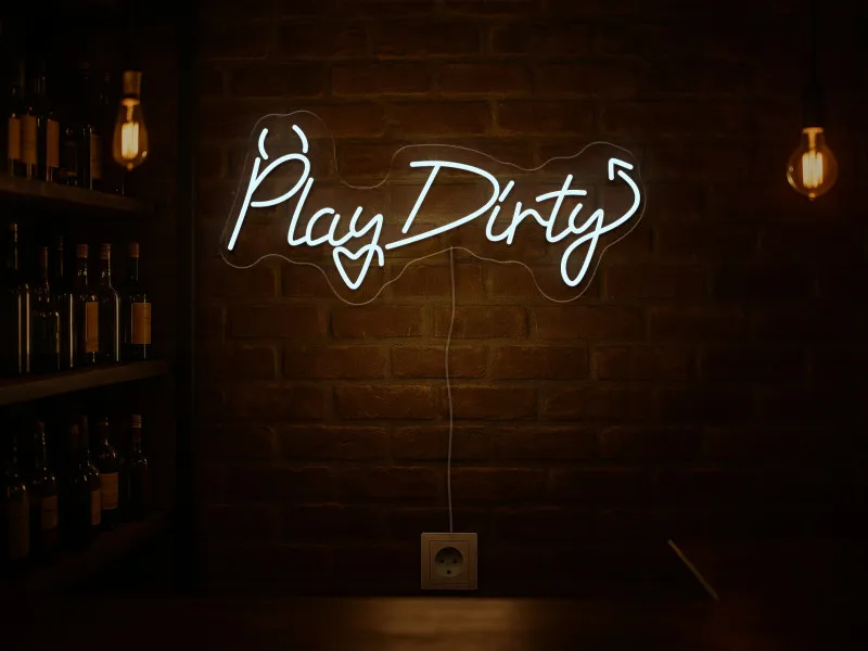 Play Dirty-Semn Luminos Led Neon