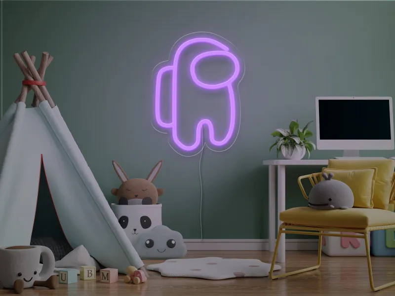 Among Us- Semn Luminos Led Neon