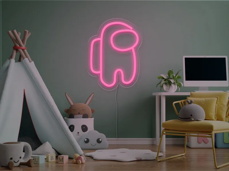 Among Us- Semn Luminos Led Neon