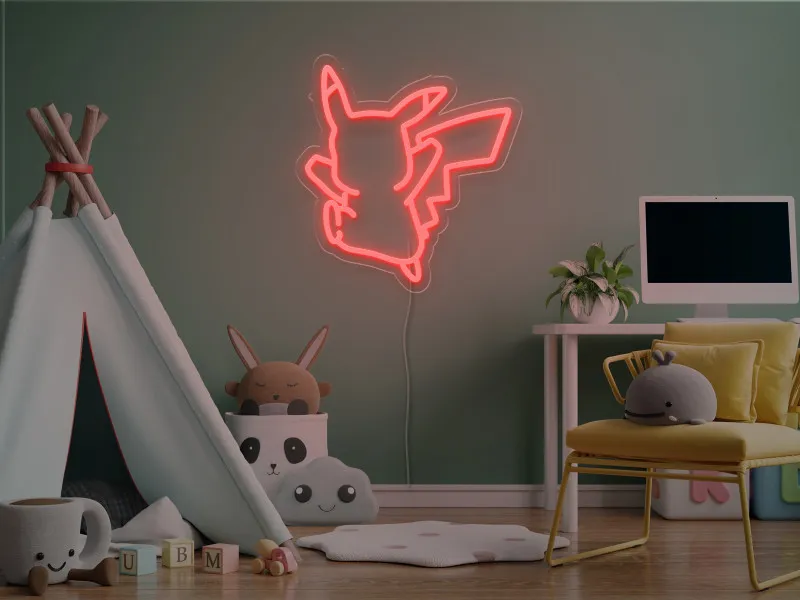 Pikachu-Semn Luminos Led Neon