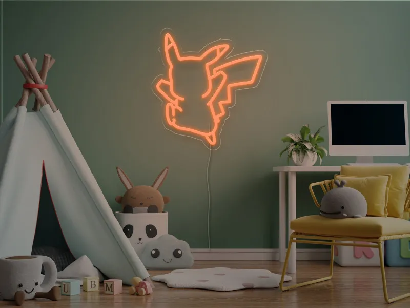 Pikachu-Semn Luminos Led Neon