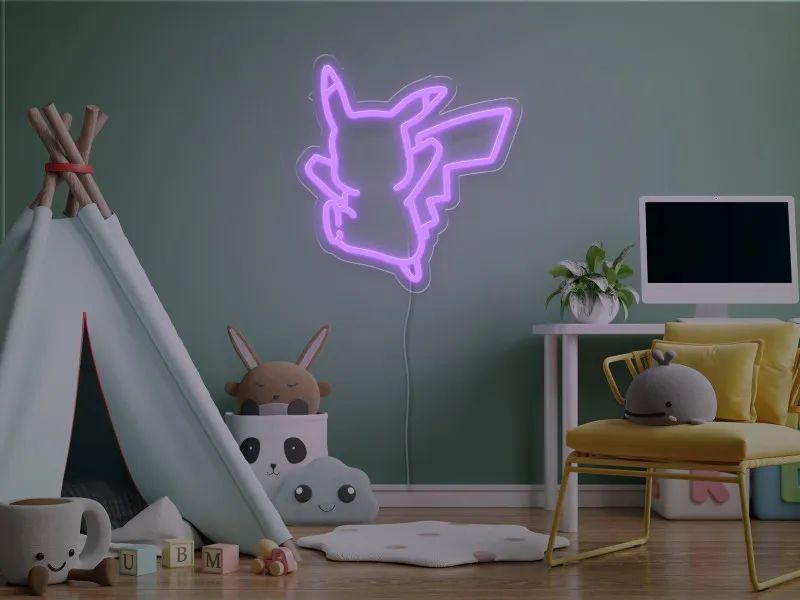 Pikachu-Semn Luminos Led Neon