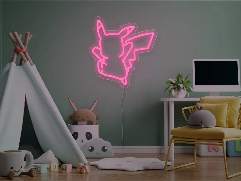 Pikachu-Semn Luminos Led Neon