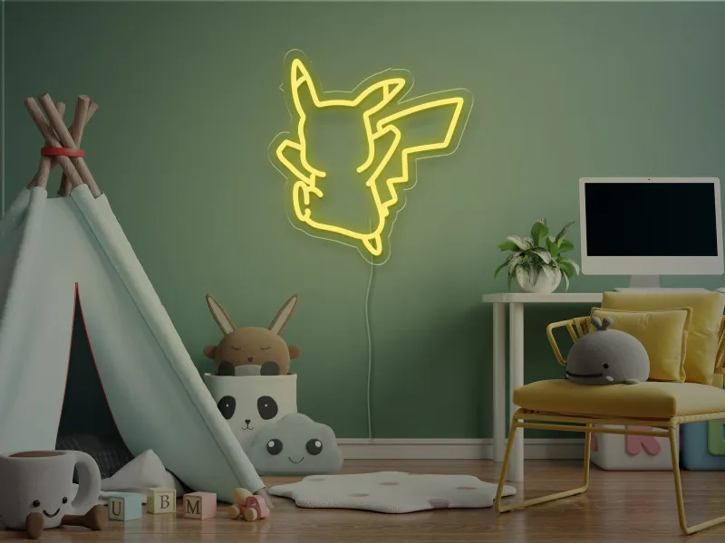 Pikachu-Semn Luminos Led Neon