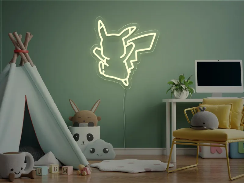 Pikachu-Semn Luminos Led Neon