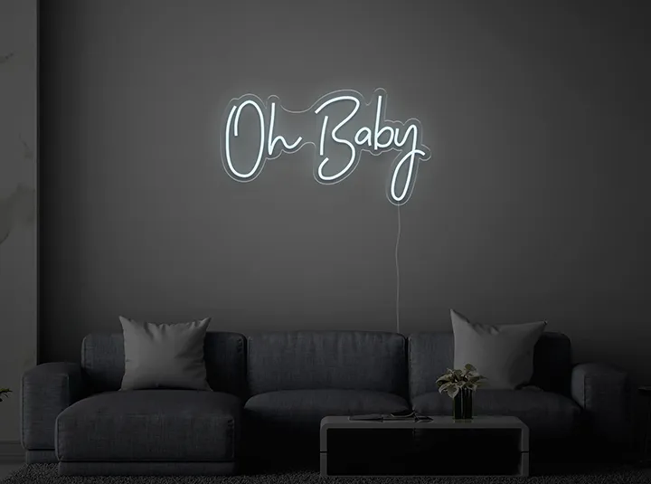 Oh Baby - Semn Luminos LED Neon