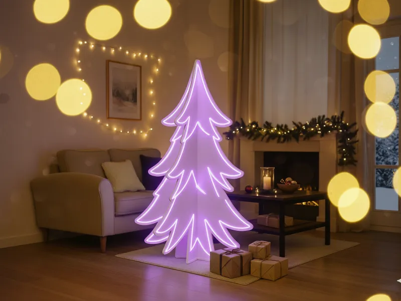 Brad Luminos LED din PVC cu Design 3D Modular