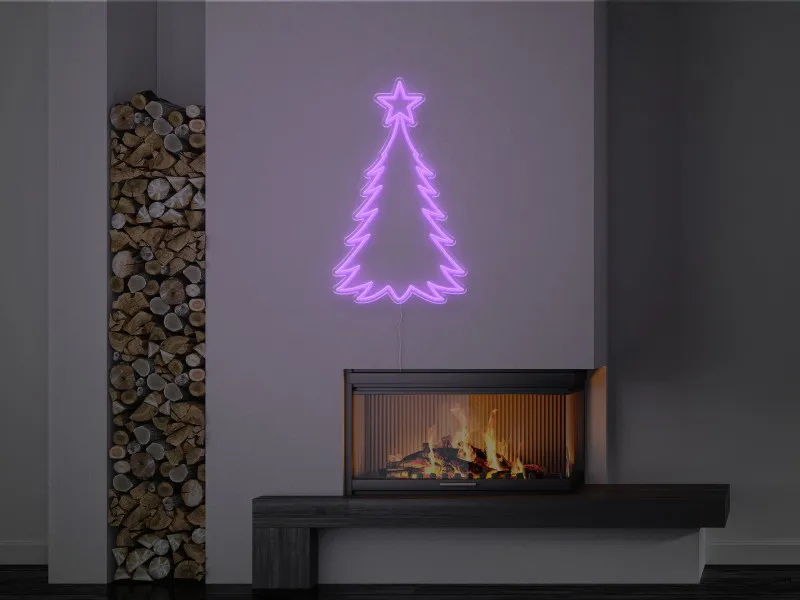 Christmas Tree - Semn Luminos LED Neon