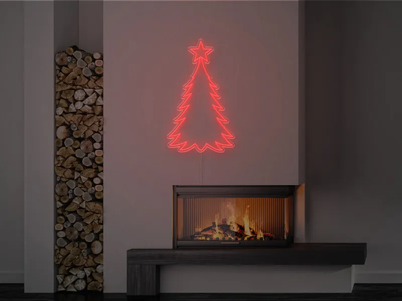 Christmas Tree - Semn Luminos LED Neon