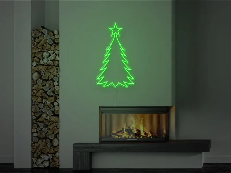 Christmas Tree - Semn Luminos LED Neon