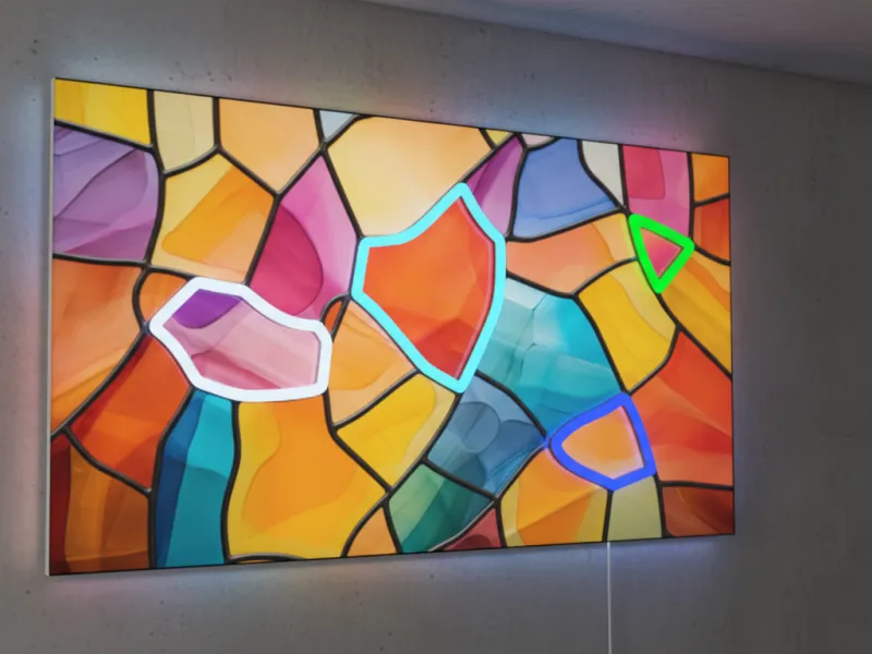 Vitraliu - Semn Luminos LED Neon