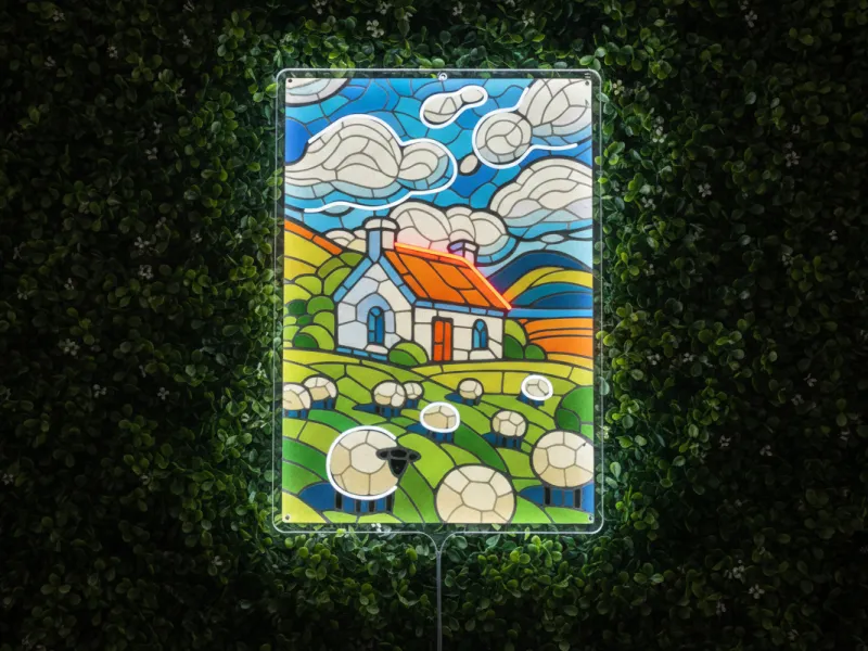 Oițe - Semn Luminos LED Neon