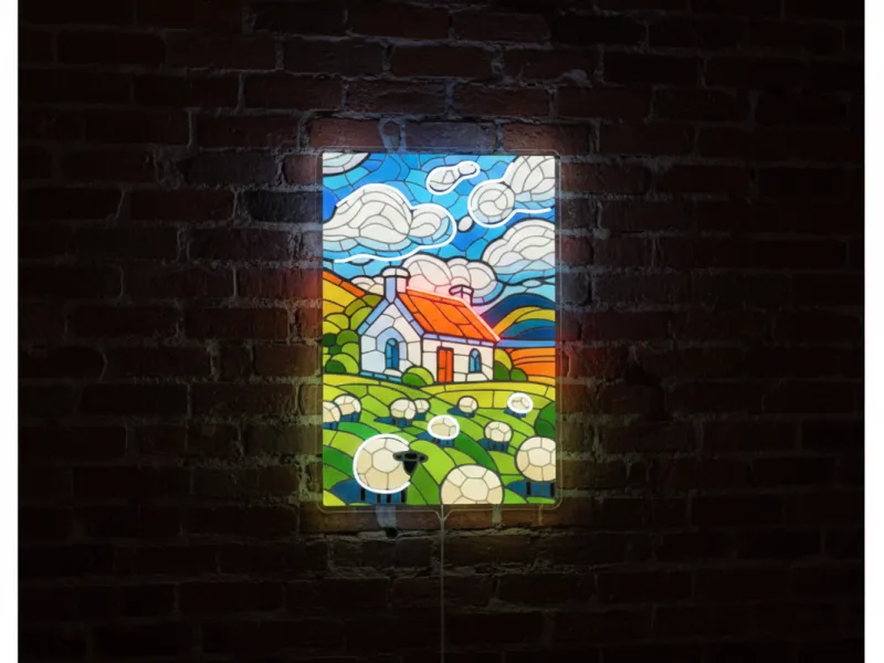 Oițe - Semn Luminos LED Neon