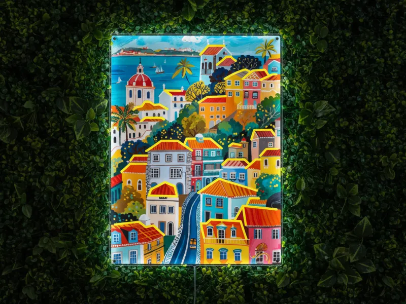 Village by the Sea - Semn Luminos LED Neon