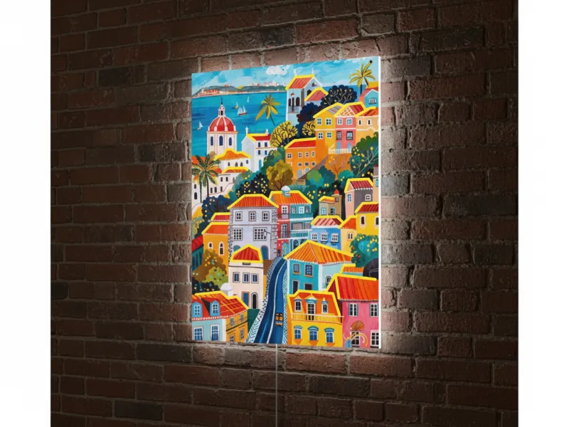 Village by the Sea - Semn Luminos LED Neon
