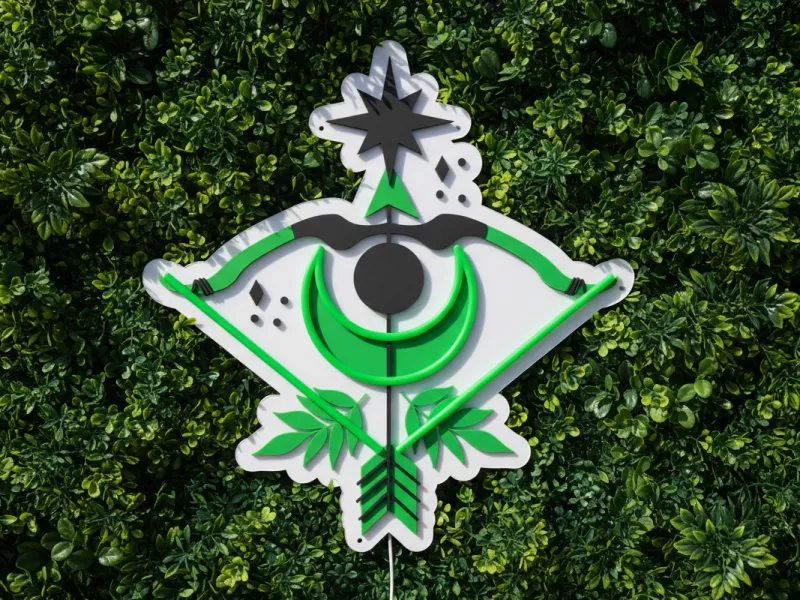 Săgetător - Semn Luminos LED Neon