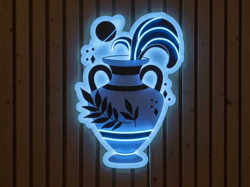 Vărsător - Semn Luminos LED Neon