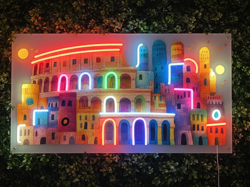 Coloseum - Semn Luminos LED Neon