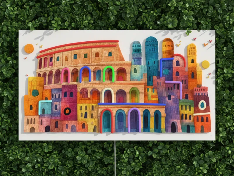 Coloseum - Semn Luminos LED Neon