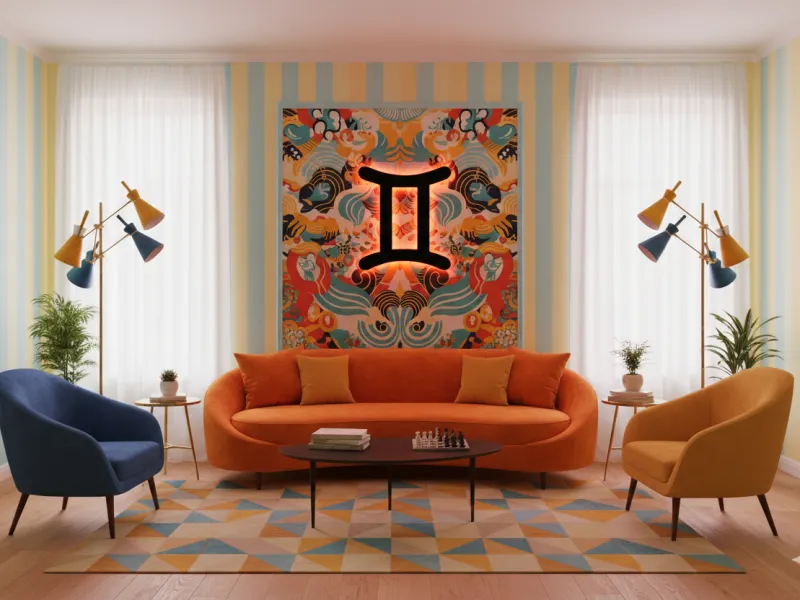 Gemini - Semn Luminos LED Neon Backlight