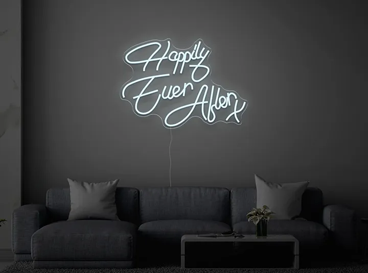 Happily Ever After X - Semn Luminos LED Neon