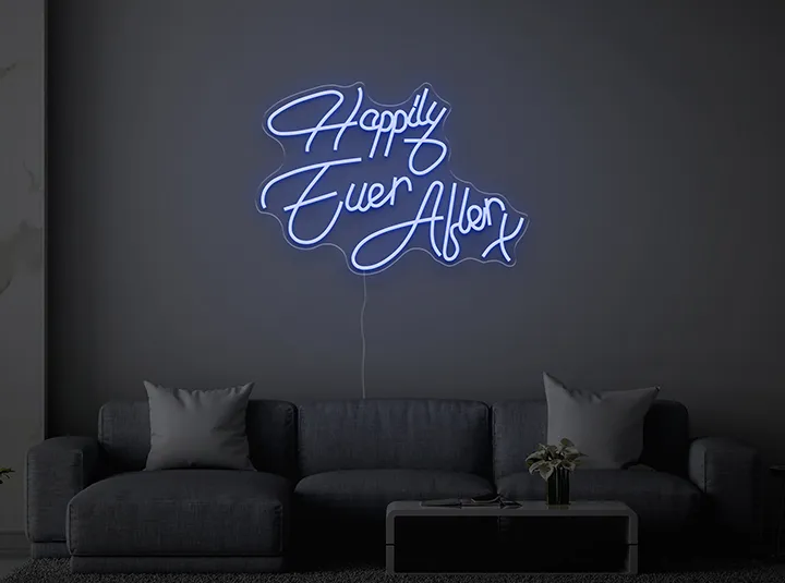 Happily Ever After X - Semn Luminos LED Neon