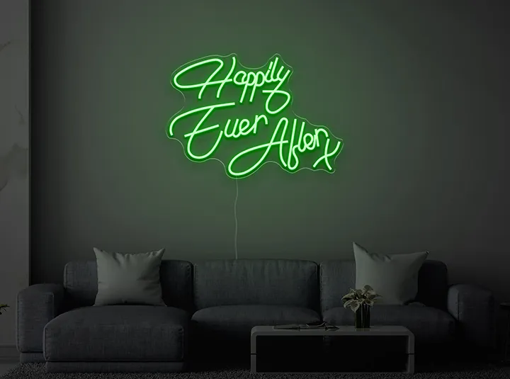 Happily Ever After X - Semn Luminos LED Neon