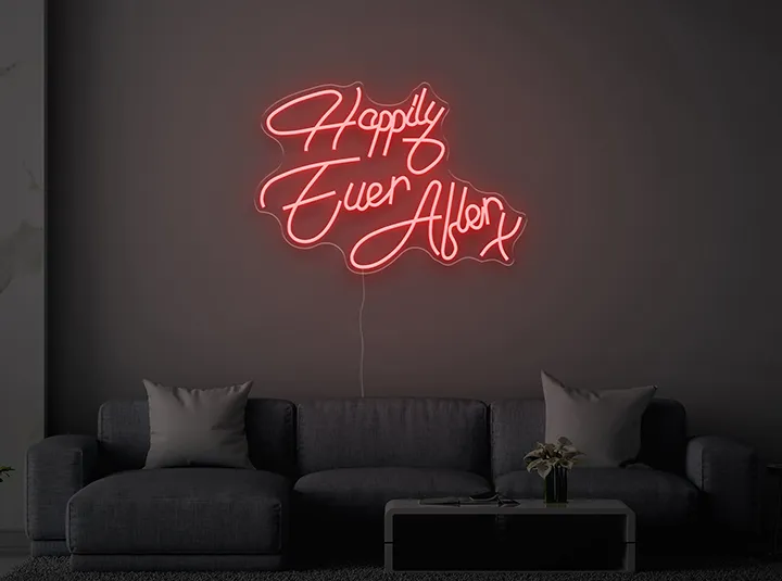 Happily Ever After X - Semn Luminos LED Neon
