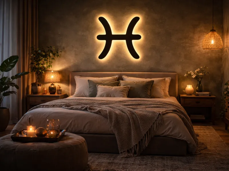 Pisces - Semn Luminos LED Neon