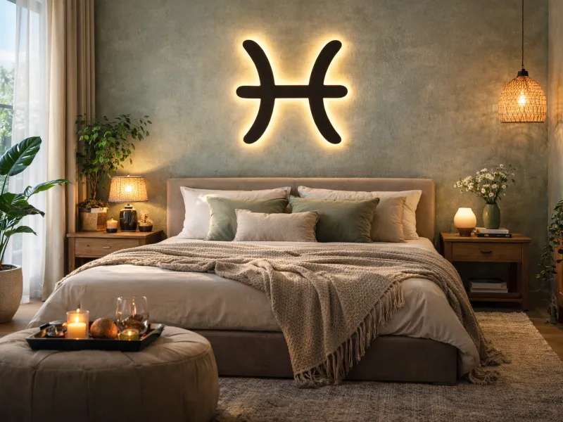 Pisces - Semn Luminos LED Neon