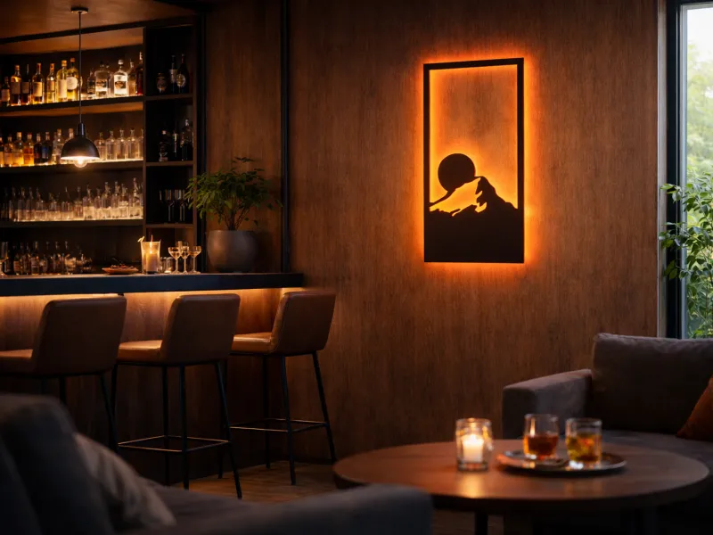 Apus Montan - Semn Luminos LED Neon