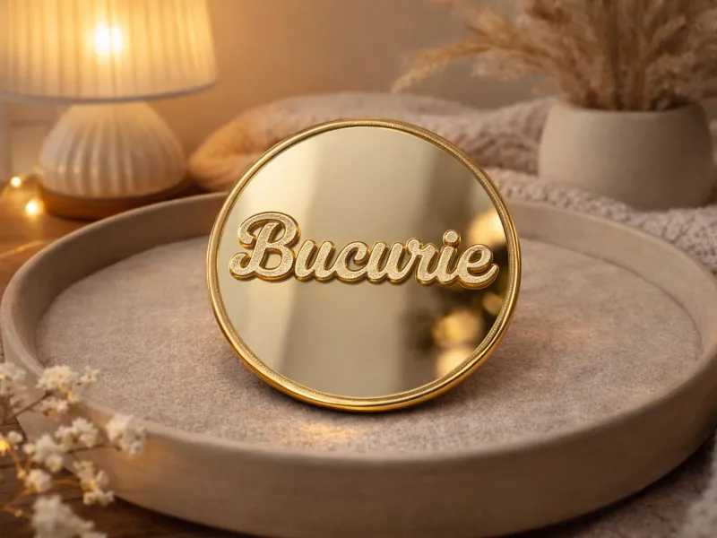 Broșe personalizate cu text