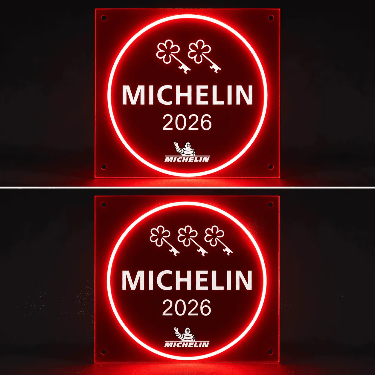 Semn Luminos Michelin 2026
