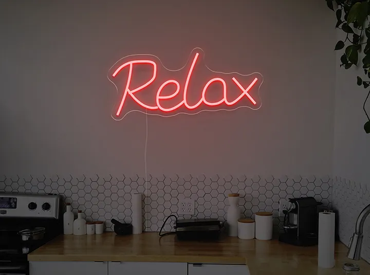 Relax - Semn Luminos LED Neon