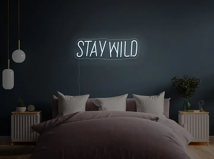 Stay Wild - Semn Luminos LED Neon