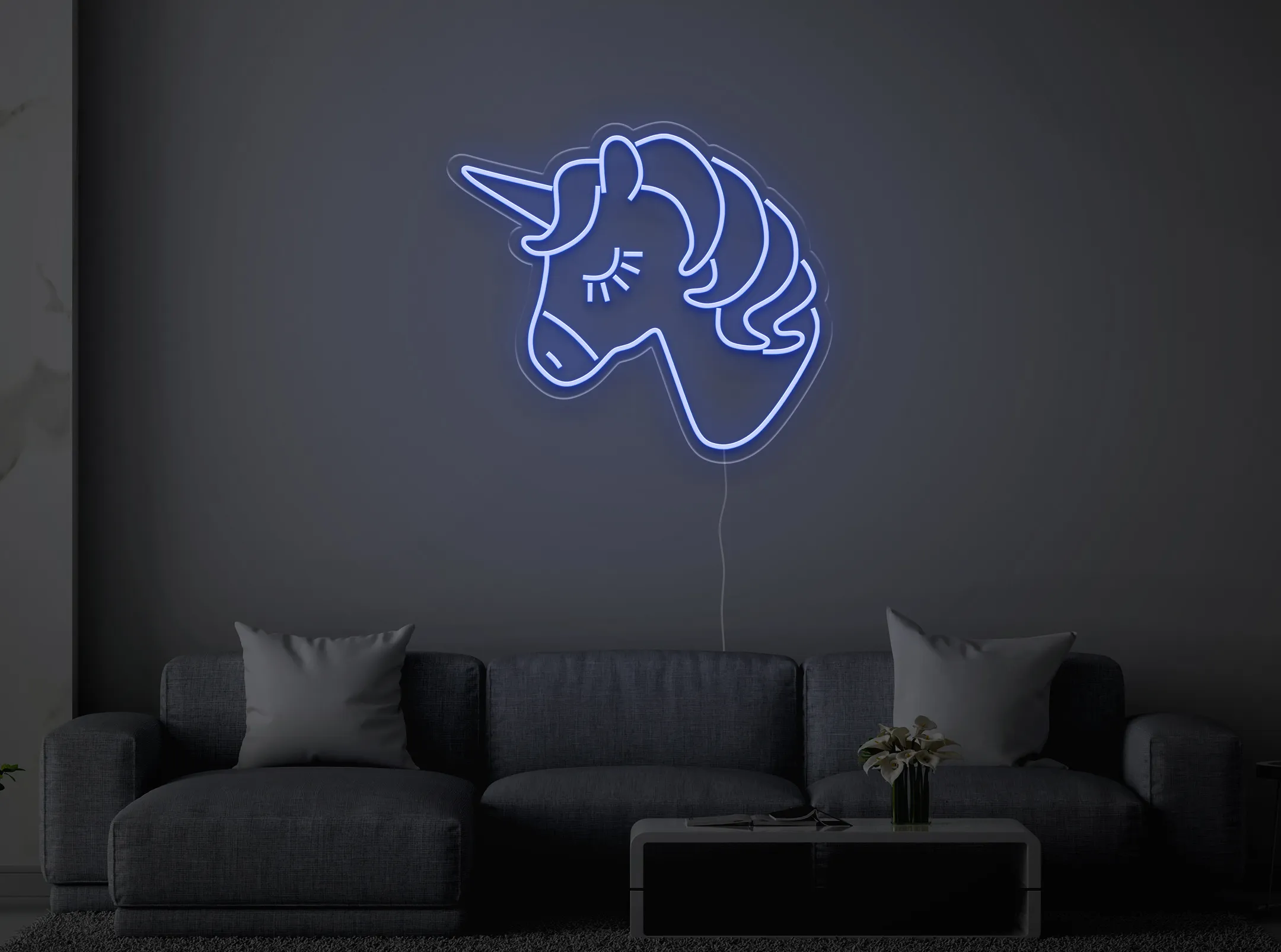 Unicorn - Semn Luminos LED Neon