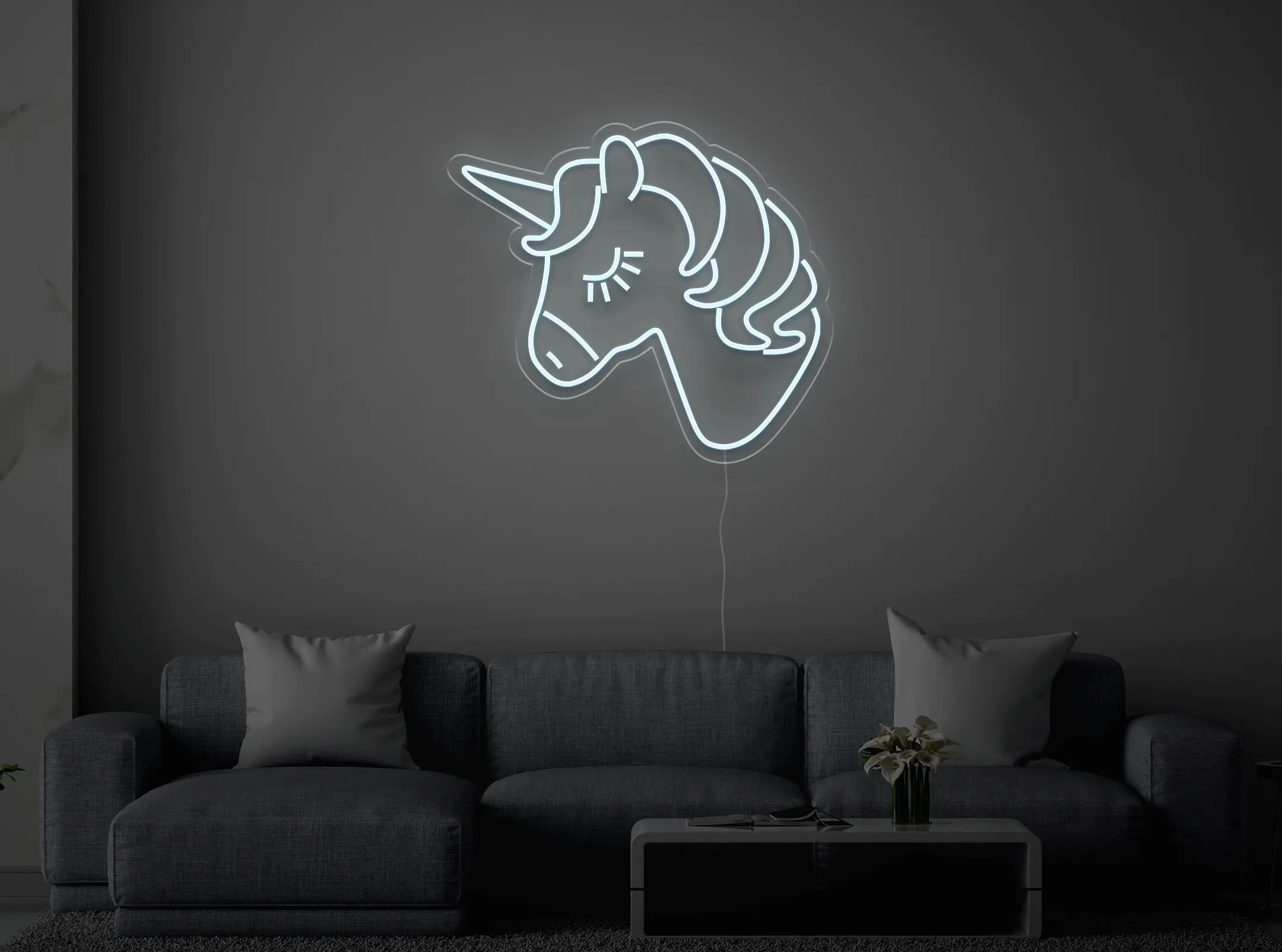 Unicorn - Semn Luminos LED Neon