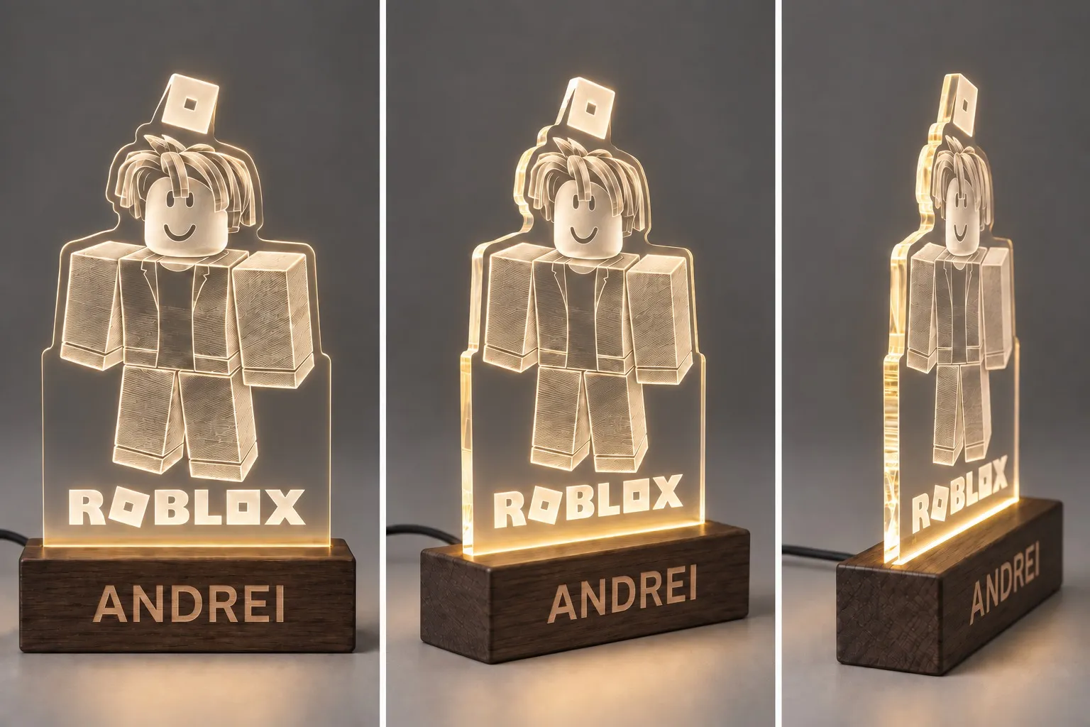 Roblox - Custom 3D Light Sign