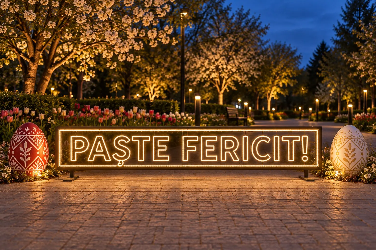 Buona Pasqua! - Insegna Luminosa LED Neon