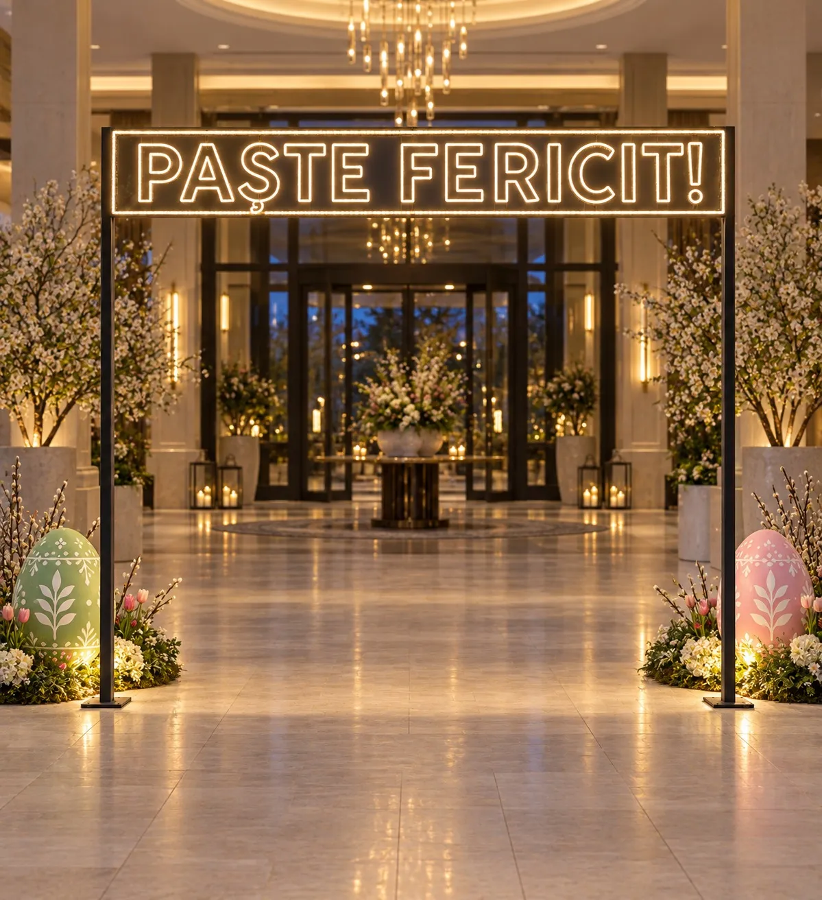Buona Pasqua! - Insegna Luminosa LED Neon
