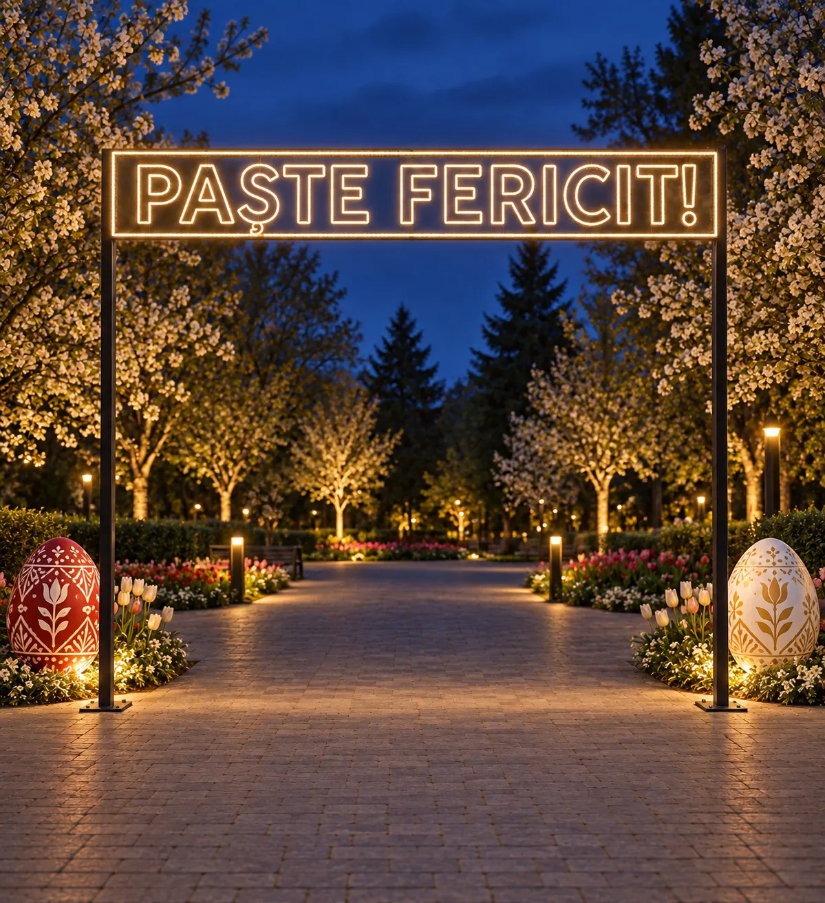 Buona Pasqua! - Insegna Luminosa LED Neon